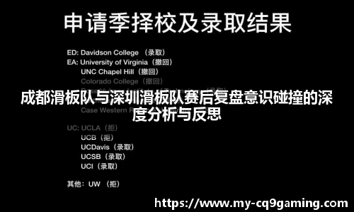 成都滑板队与深圳滑板队赛后复盘意识碰撞的深度分析与反思